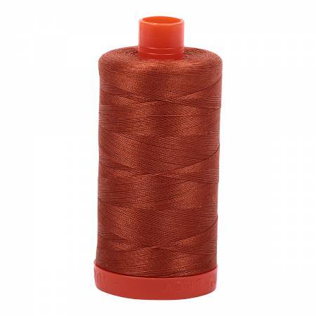 Aurifil Thread #2390 Solid Cinnamon Toast — Cottage Quilting Ltd.