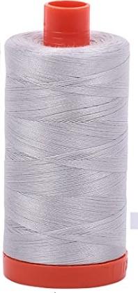 Aurifil Thread #2615 Solid Aluminium — Cottage Quilting Ltd.