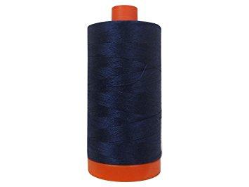 Aurifil Thread #2745 Solid Dark Blue — Cottage Quilting Ltd.