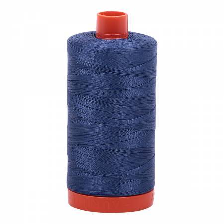 Aurifil Thread #2775 Solid Steel Blue — Cottage Quilting Ltd.
