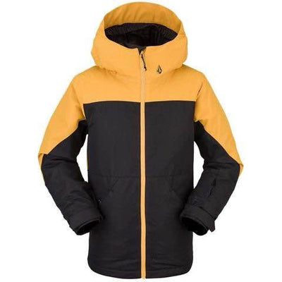 Veste d'hiver isolée 'Vernon' Volcom - Jaune Ambre/Noir (ENFANTS)