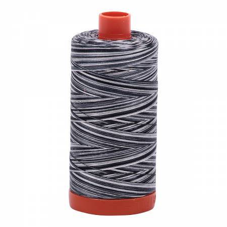 Aurifil Thread #4665 Variegated Graphite — Cottage Quilting Ltd.