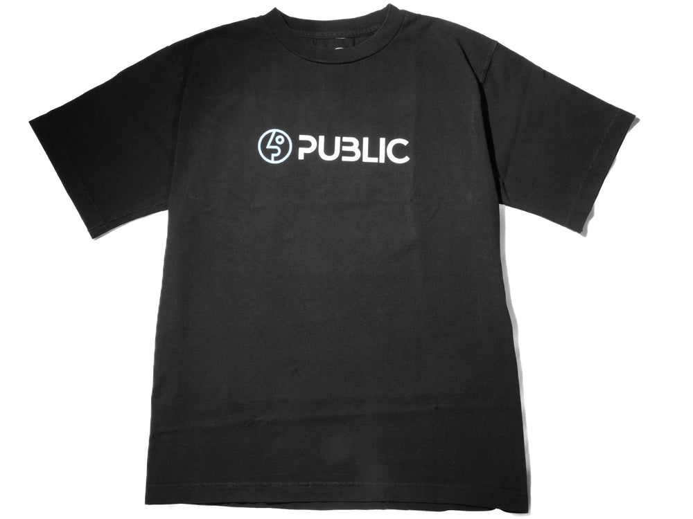 Public Snowboards 'Logo' Tee - Black