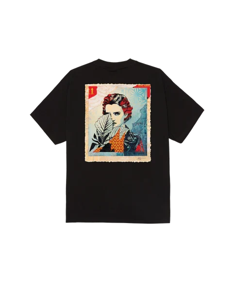 T-shirt Obey 'Wrong Path' - Noir