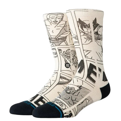 Chaussettes Stance x Marvel 'Le Bien Contre Le Mal' - Noir/Blanc