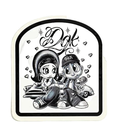 DGK 'Fool For You' Sticker - White