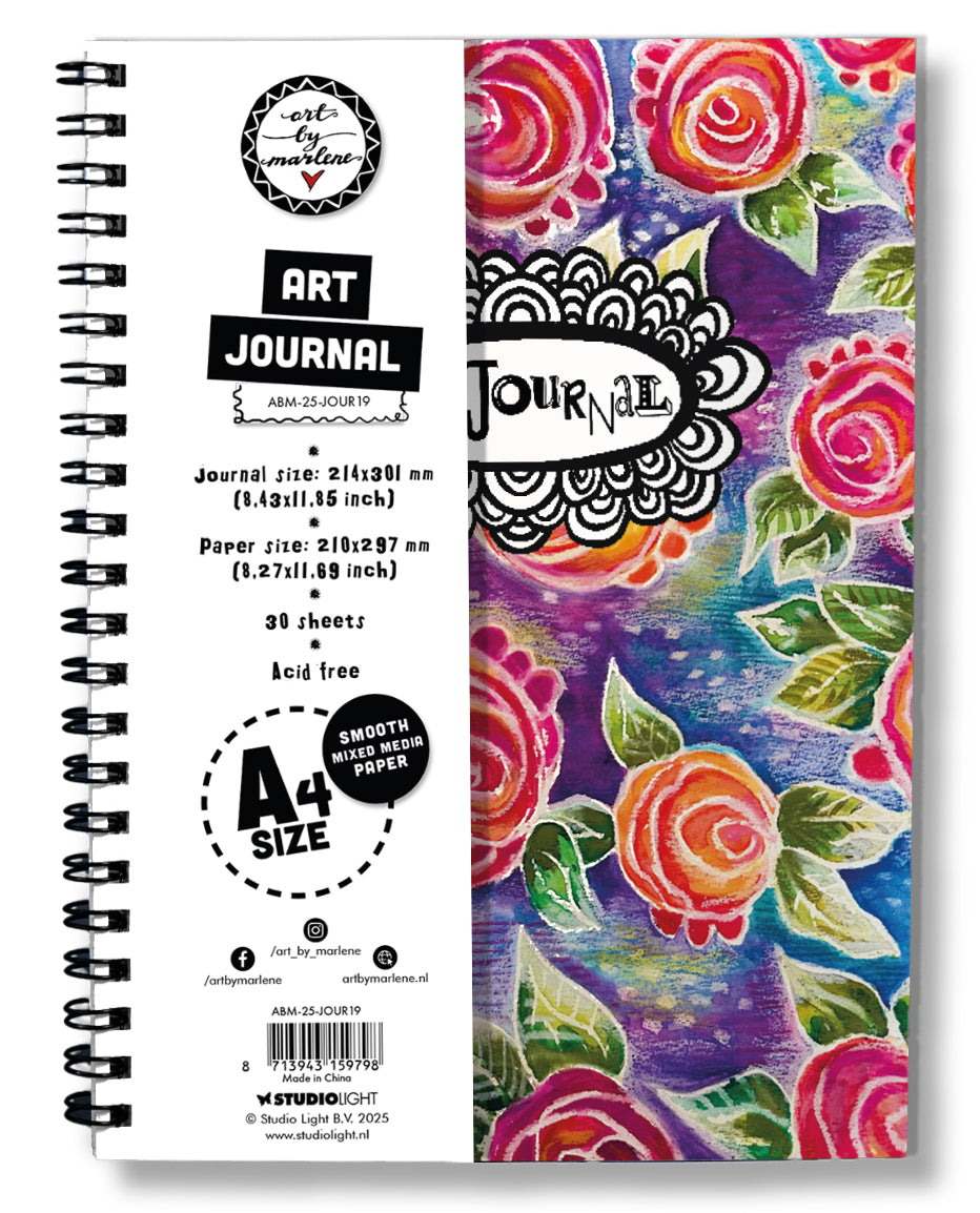 ABM Carnet de Croquis A4 Art by Marlene 30 Pages