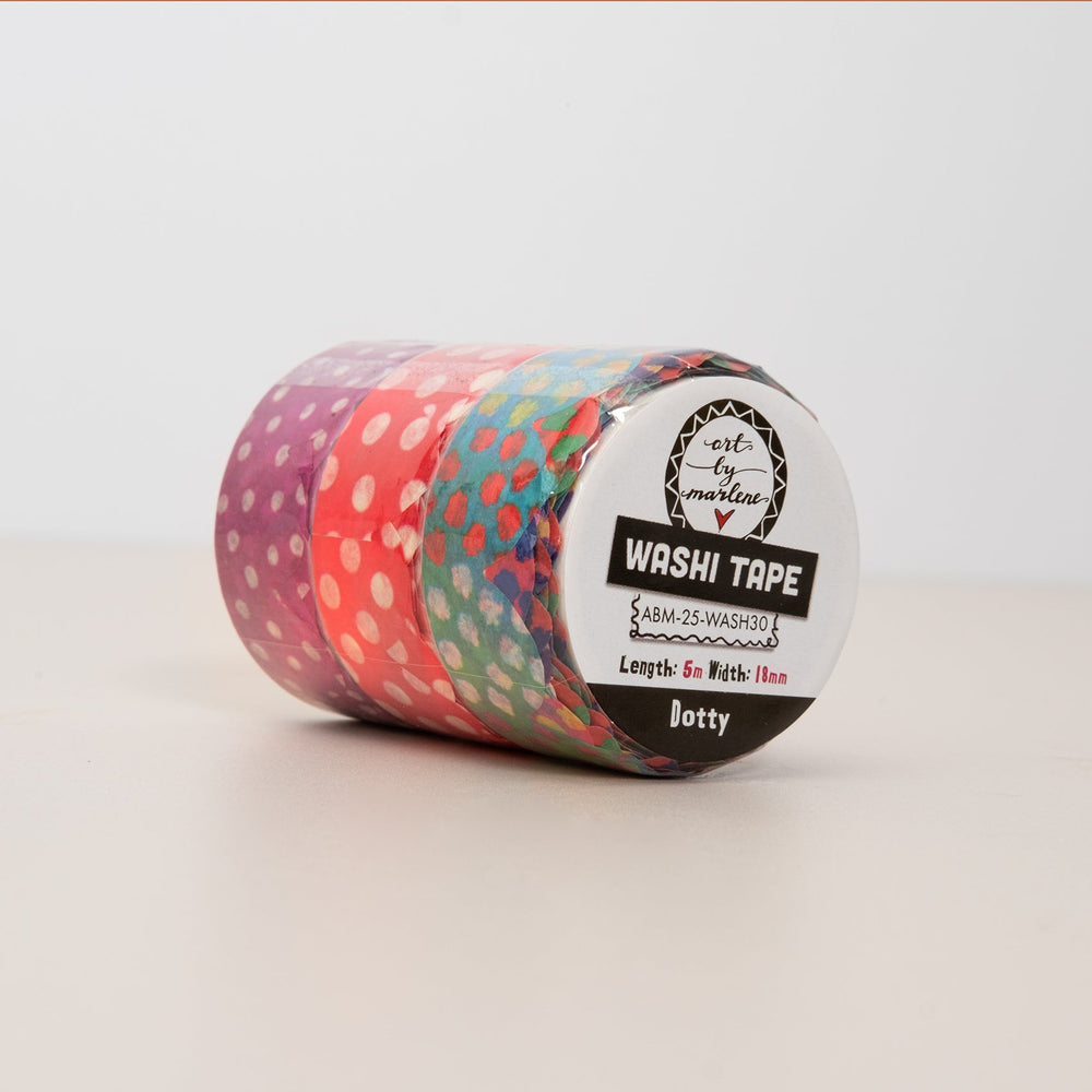 ABM Washi Tape À Pois Art By Marlene 3 Pièces