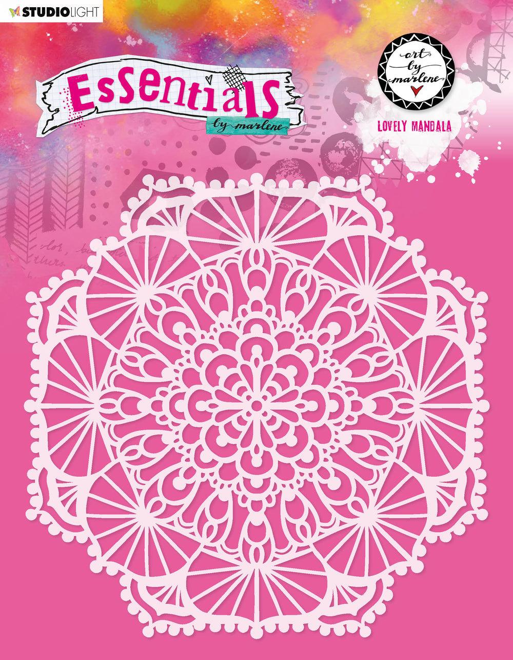 Masque ABM Lovely Mandala Essentials 200x200x1mm 1 PC no.70