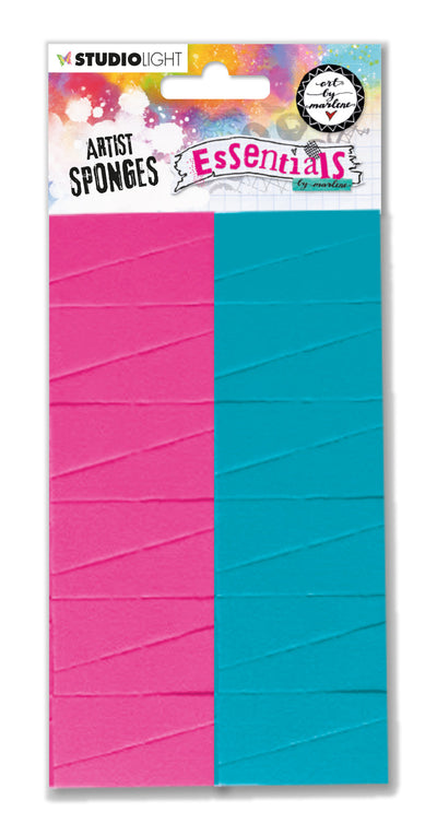 Éponges d'Artiste ABM 4 Couleurs Essentielles 150x90x38mm 48 Pièces nr.01