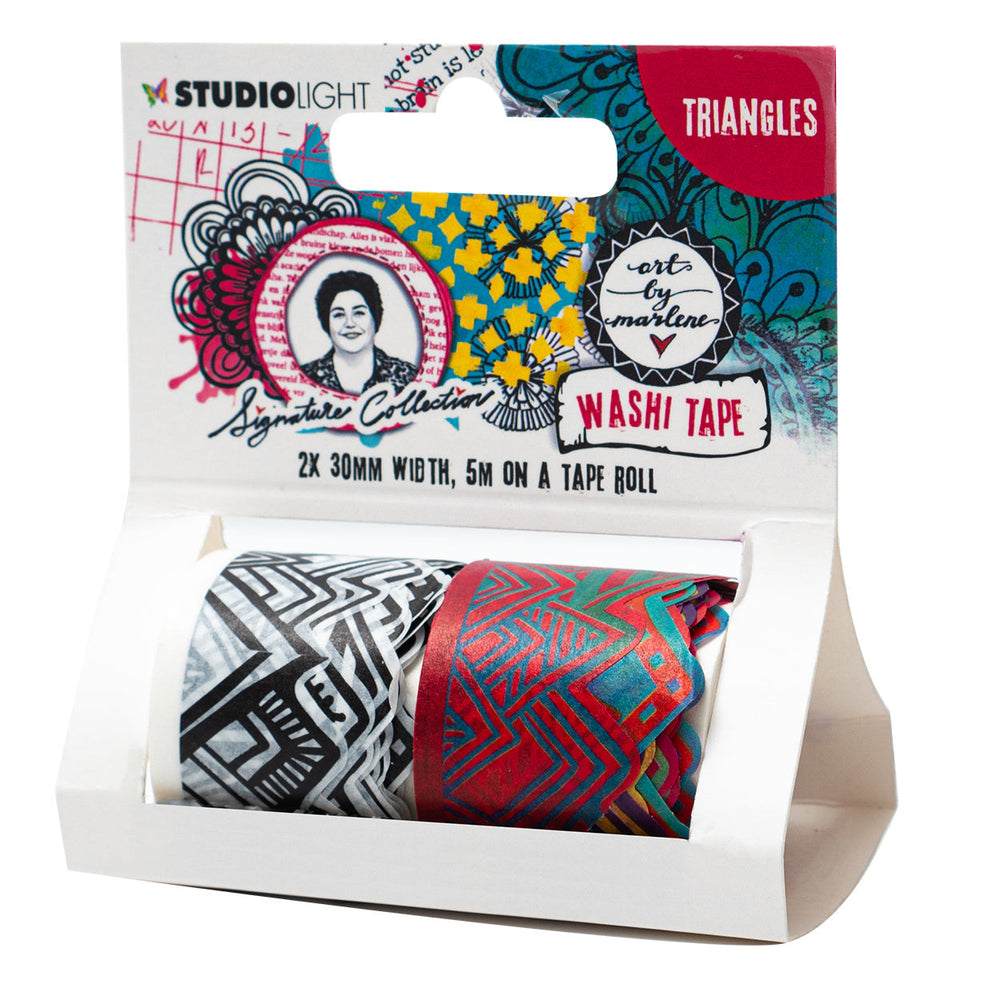 ABM Washi Tape Triangles Signature Collection 80x93x40mm 2 PC nr.15