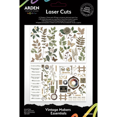 Arden Creative Studio Gravures Laser Vintage Makers