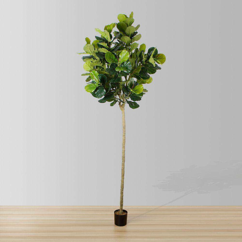Plante artificielle de figuier lyre en pot Adelia 10 pi
