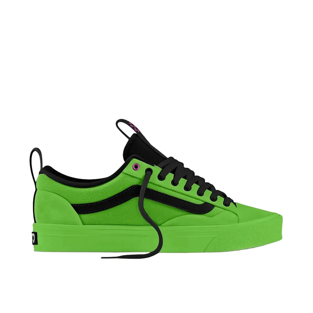 Chaussures Vans 'Skate Old Skool 36+' - Black/Green Gecko Acid Airbrush