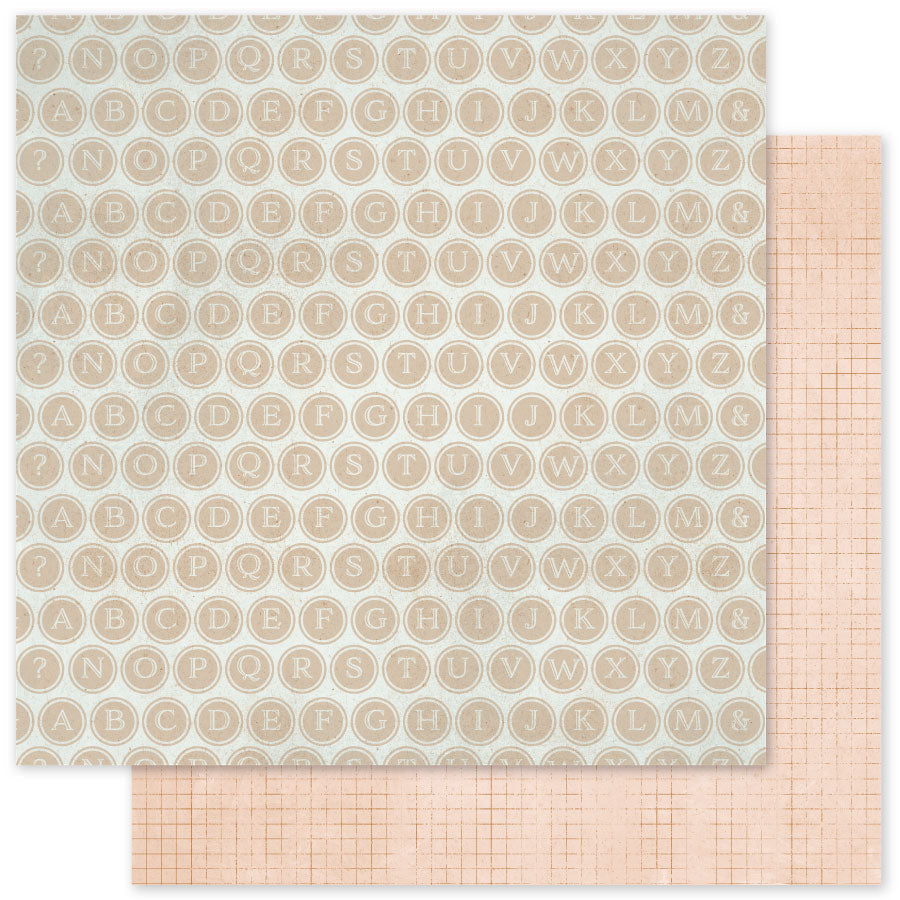 Afternoon in the Park Basics F 12 x 12 Paper (12 pc Bulk Pack) 34431 — Ecstasy Crafts