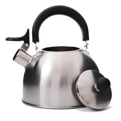 HAUZ AKL1695 Bouilloire Siffleuse en Acier Inoxydable 2L pour Cuisinière