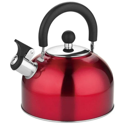 HAUZ AKL7161 Bouilloire sifflante en acier inoxydable pour cuisinière 2L