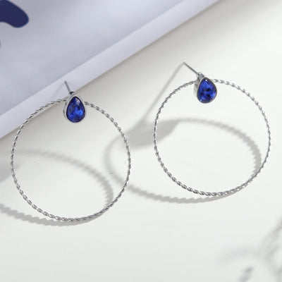 Boucles d'oreilles créoles ALLORA