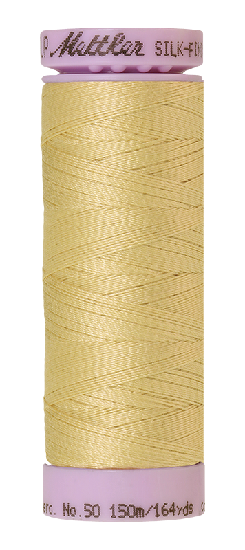 Mettler Silk-finish 50wt Solid Cotton Thread 164yd/150m Barewood — Cottage Quilting Ltd.