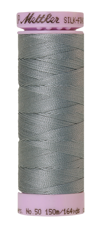 Mettler Silk-finish 50wt Fil Coton Uni 164 vg/150 m Meltwater