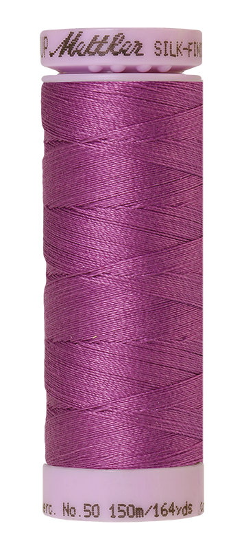 Fil de coton uni Mettler Silk-finish 50wt 164 vg/150 m Byzantium