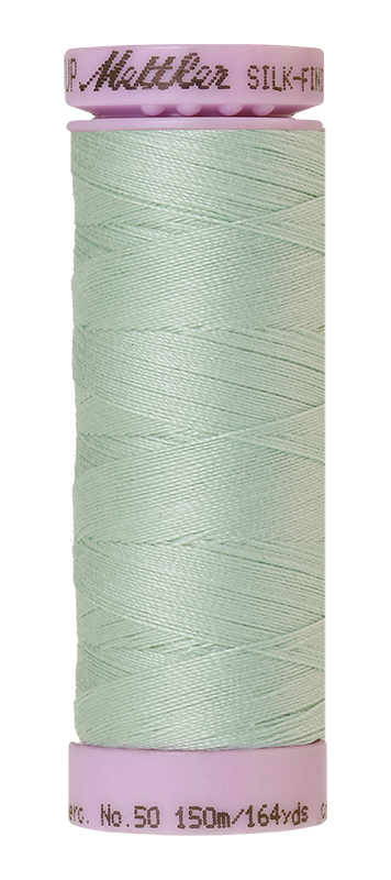 Mettler Silk-finish 50wt Fil Coton Uni 164 vg/150 m Clair de Lune