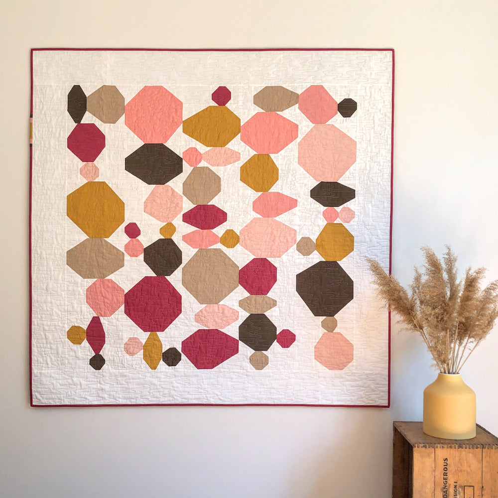 Apples & Beavers River Rocks Quilt Pattern — Cottage Quilting Ltd.