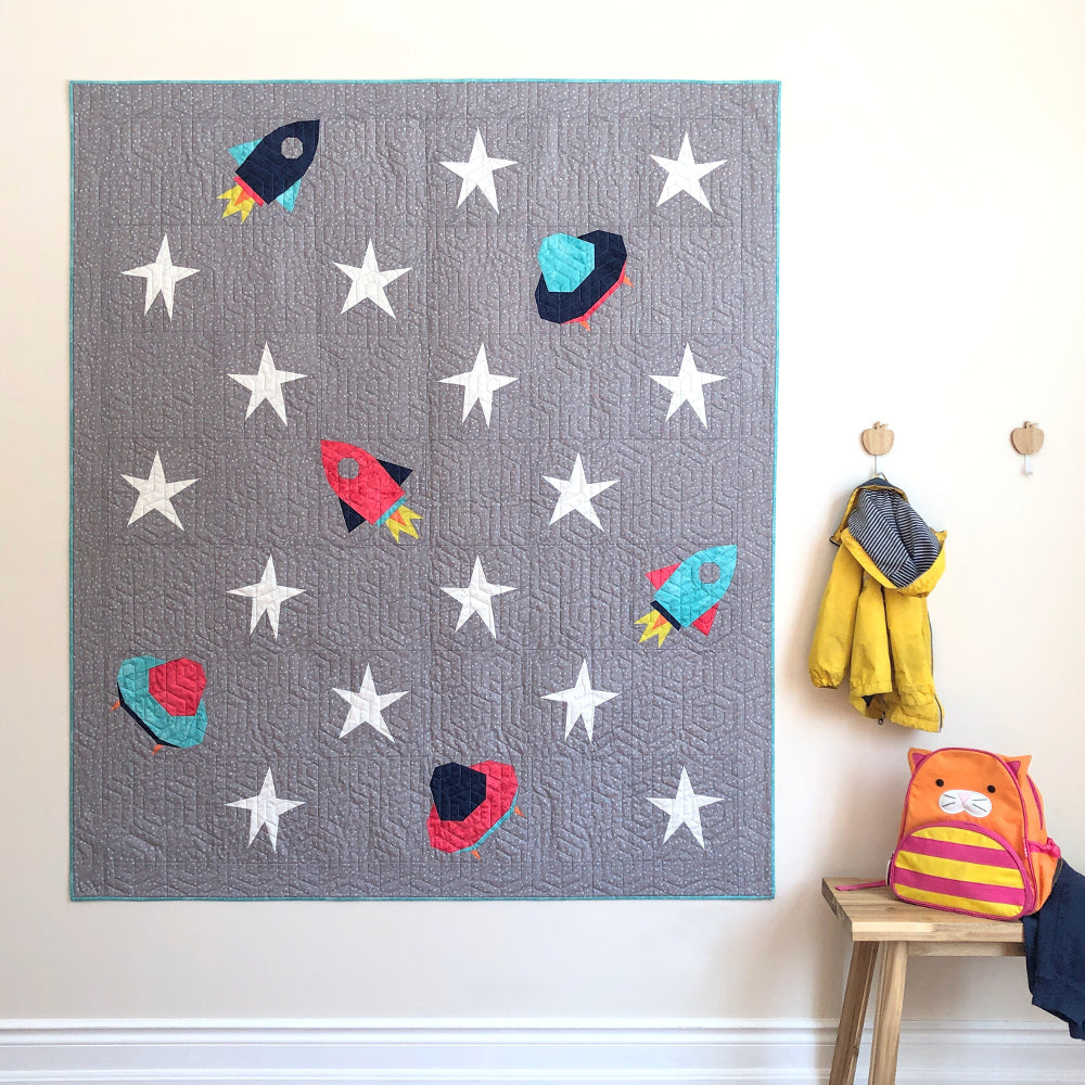 Apples & Beavers Star Cruisers Quilt Pattern — Cottage Quilting Ltd.