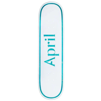 April Skateboard 'OG Logo' Skateboard Deck - Blue (KIDS)