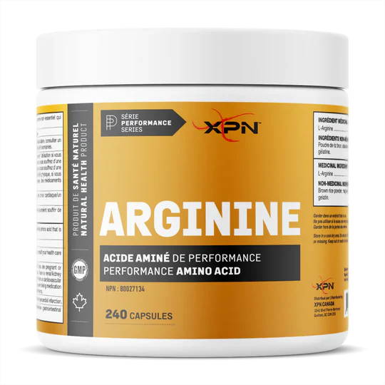 Arginine 240c — Unytii - Suppléments et Produits Naturels