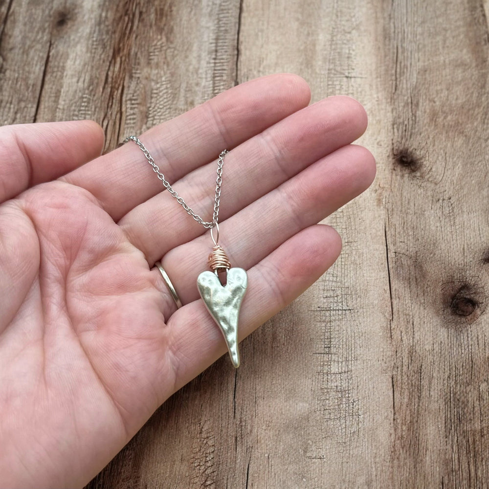 Collier Cœur Filigrane