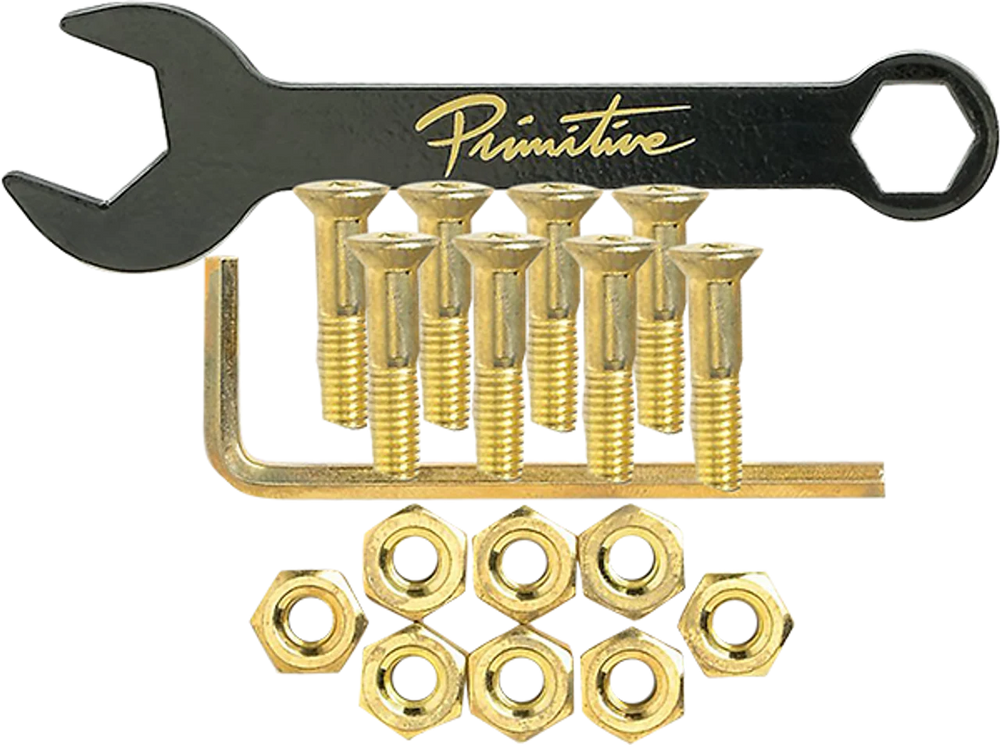 Primitive Allen Key Bolts - Gold