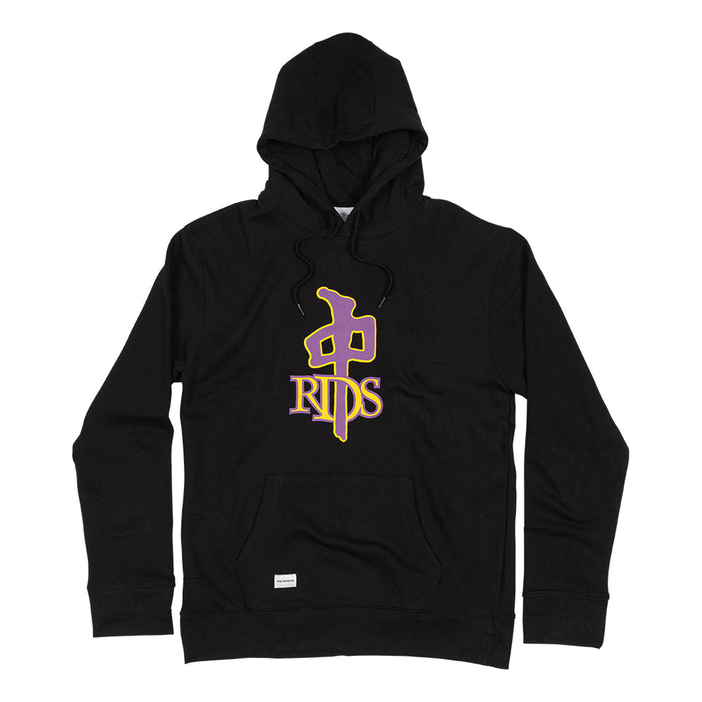 Red Dragon 'OG Logo' Hoodie - Black/Purple