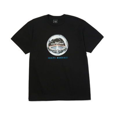 HUF 'Equipe Mondiale' Tee - Black