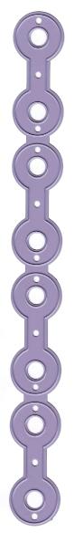 Matrices pour bordures de bracelets - Rond large