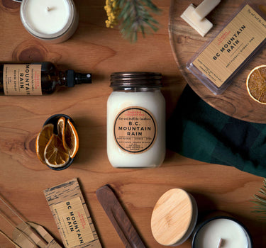 BC Mountain Rain Soy Candle - 14oz