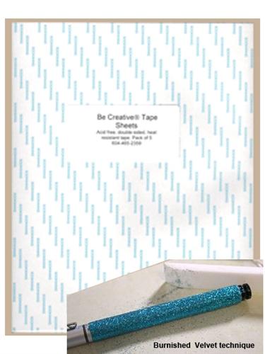 Feuilles "Be Creative" - 5 par paquet