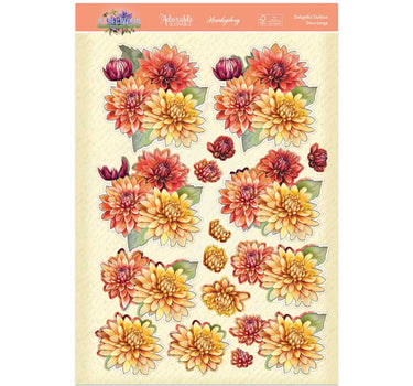 In Full Bloom Deco-Large Set - Delightful Dahlias