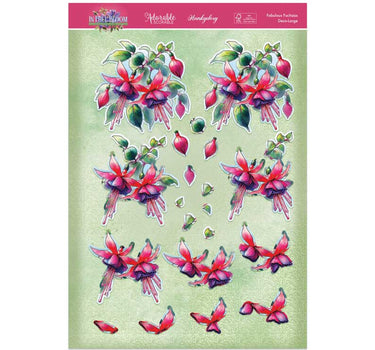 In Full Bloom Deco-Large Set - Fabulous Fuchsias