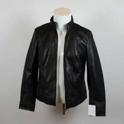Veste classique en cuir pour femme BOL
