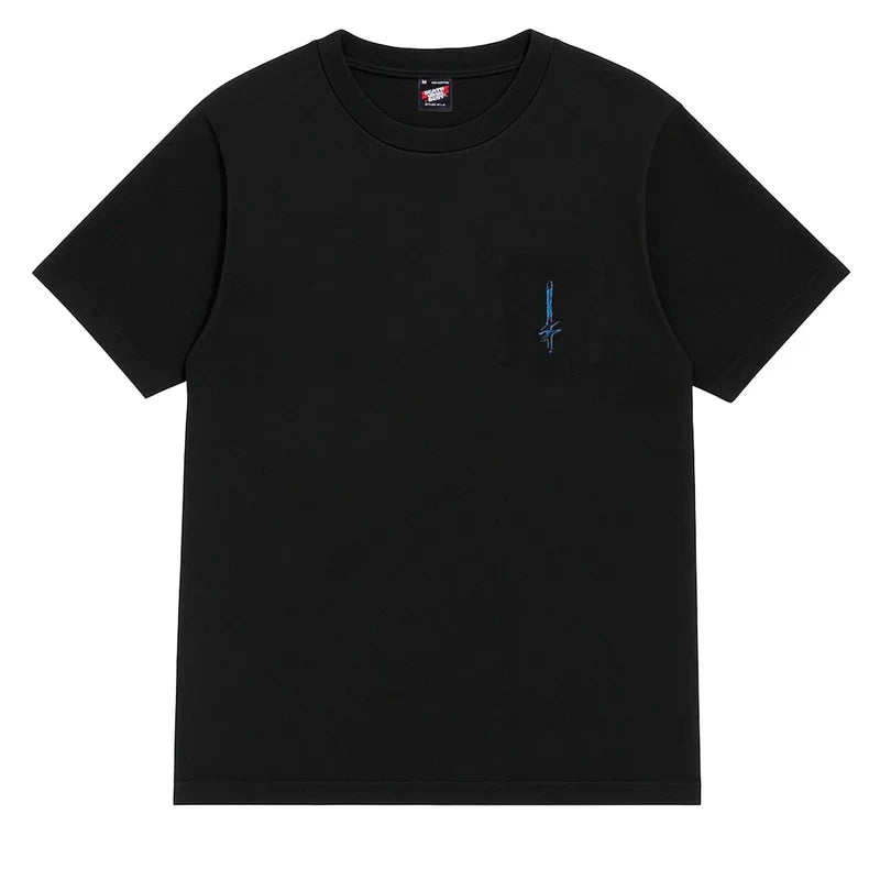 T-shirt à poche Deathwish 'Chrome' - Noir