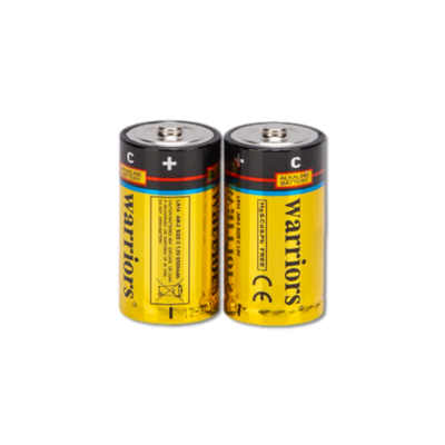 BRS C Alkaline Batteries — 12‑Pack (BRSLR14C)