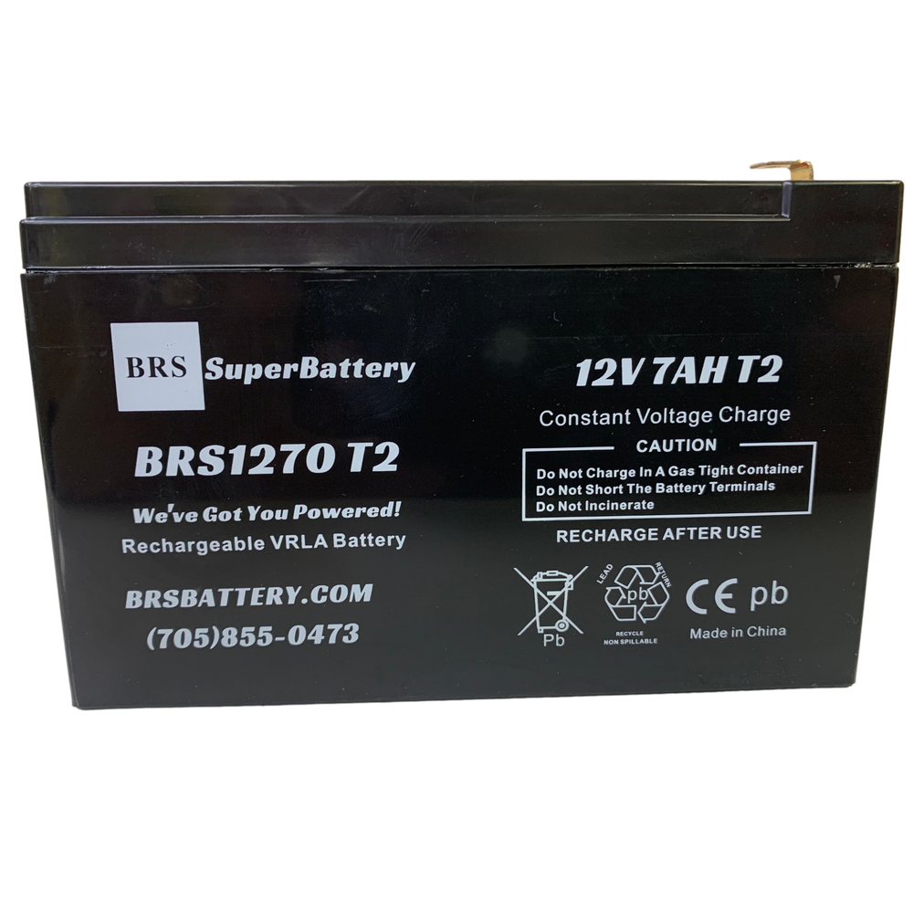 BRS1270 T2 – Batterie 12V 7Ah