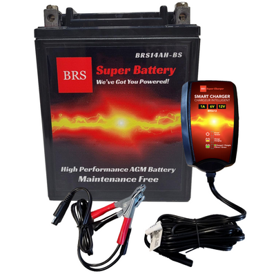 BRS14AH-BS Kit Combo Batterie et Chargeur/Mainteneur Intelligent Garantie 30 Jours