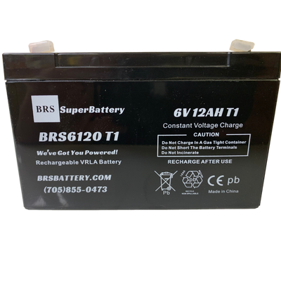BRS6120 T1 – Batterie 6V 12Ah
