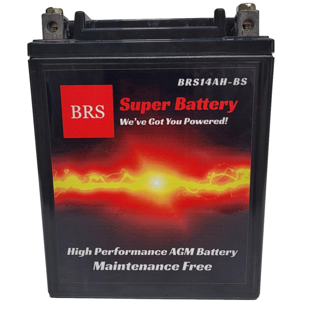 BRS14AH-BS 12v 14AH 200CCA 30 Day Warranty