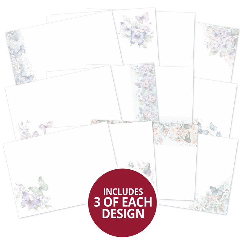 Inserts de luxe pour cartes Butterfly Dance