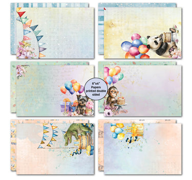3Quarter Designs Birthday Wishes 6x4 Card Pack