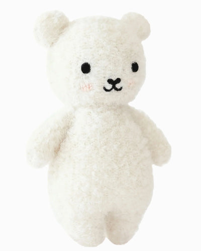 Baby bouclé bear (Ivory) | Cuddle + Kind