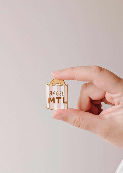 Pin Épinglette Bagel MTL